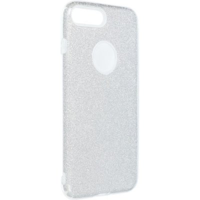 Pouzdro Forcell SHINING Apple iPhone 7 Plus / iPhone 8 Plus stříbrné – Zboží Mobilmania