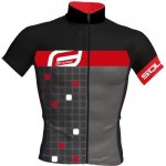 Force SQUARE krátký rukáv šedo-červený – Hledejceny.cz