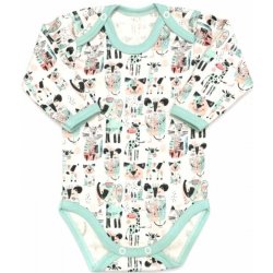 Kojenecké body ZOO mint