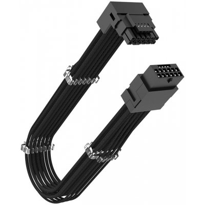 AKASA kabel G-Nexus PX16, 12+4-pin 12VHPWR Adaptér, 30cm, 90° AK-CBPW32-30BK – Zboží Mobilmania