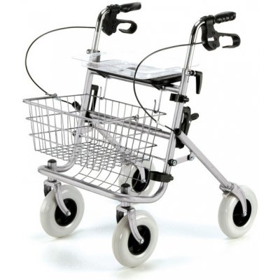 DMA Čtyřkolové chodítko zesílené 100 WHD šampaň – Hledejceny.cz