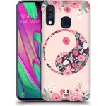 Pouzdro Head Case Samsung Galaxy A40 Yin a Yang Floral – Zbozi.Blesk.cz