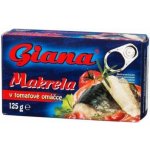 Giana Makrela v rajčatové omáčce 125 g – Zboží Dáma