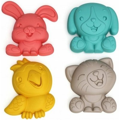 Adriatic Bábovičky Zvířátka velké 4 ks 25 cm – Sleviste.cz