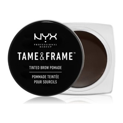 NYX Professional Makeup Tame & Frame Brow pomáda na obočí 05 Black 5 g – Zboží Dáma