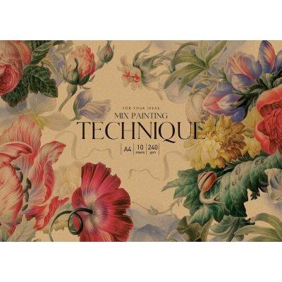 Schoolboy Skicák Mixed Media A4 10 listů gramáž 240 gsm – Hledejceny.cz