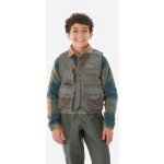 CAPERLAN Rybářská vesta 100 Junior khaki – Zboží Mobilmania