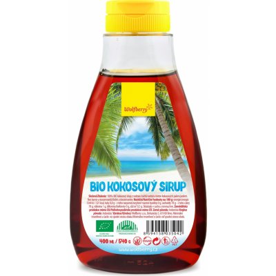 Wolfberry Bio Kokosový sirup 400 ml – Zbozi.Blesk.cz