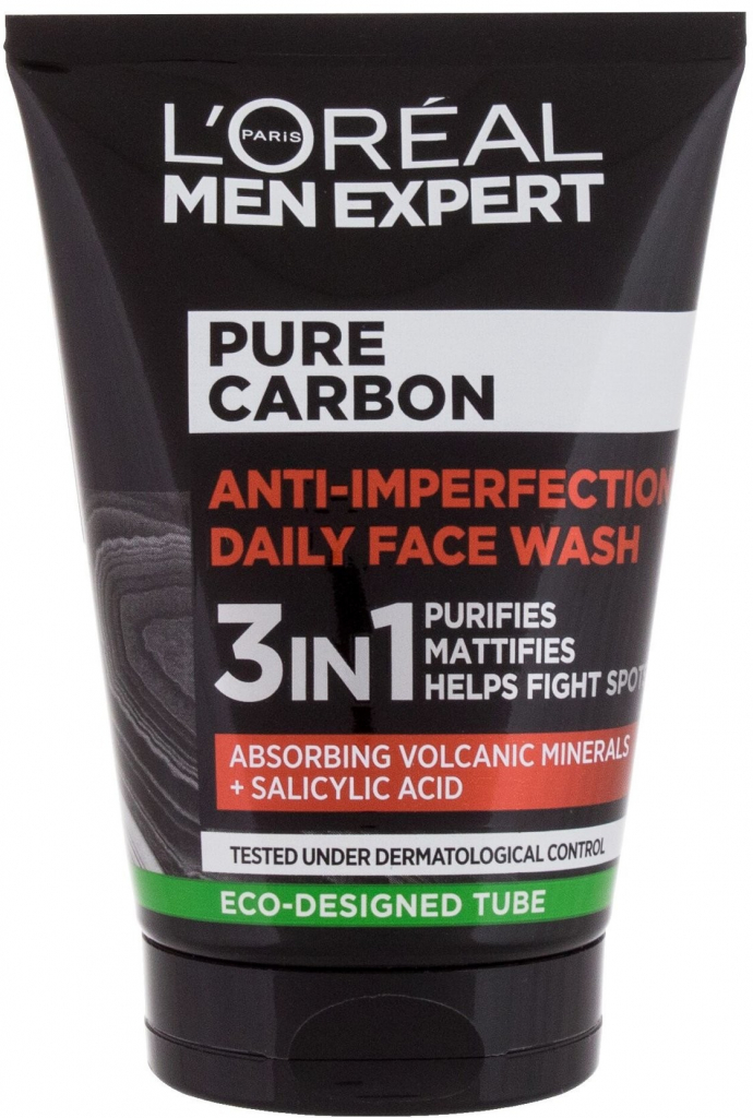 L\'Oréal Men Expert Pure Carbon Purifying čistící pleťový gel 100 ml