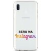 Pouzdro a kryt na mobilní telefon Samsung Pouzdro TopQ Samsung A20e silikon Instagram