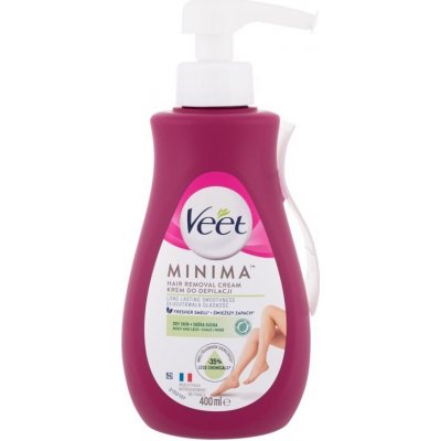 Veet Minima Hair Removal Cream Sensitive Skin depilační krém pro citlivou pokožku 400 ml – Hledejceny.cz