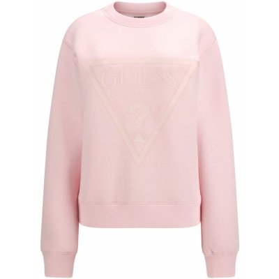 Guess dámská mikina NEW ELLY CN sweatshirt V3RQ19K7UW2-G6K9 Růžový