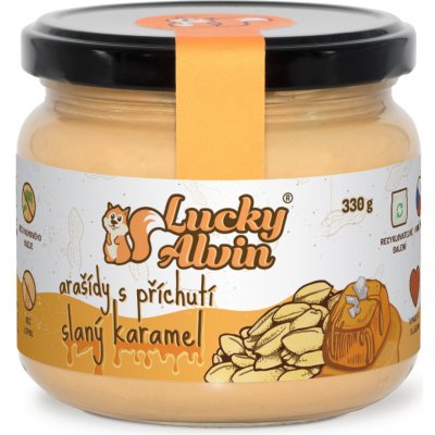 Lucky Alvin Arašídy s příchutí slaný karamel 330 g – Zboží Mobilmania