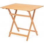 ASIR Zahradní stůl MY022 hnědý – Sleviste.cz