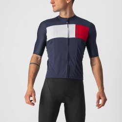 CASTELLI Prologo 7 savile blue/silver gray-red