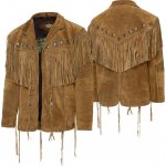 Stars & Stripes Bunda kožená Hombre pánská hnědá – Zboží Dáma