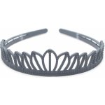 Plastová čelenka korunka tmavě modrá – Zboží Dáma