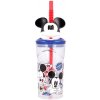 Dětská láhev a učící hrnek Stor plastový 3D pohár s figurkou Mickey Mouse 50166 360 ml