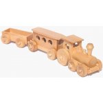 Bigjigs Osobní vlak + 2 koleje – Zboží Dáma