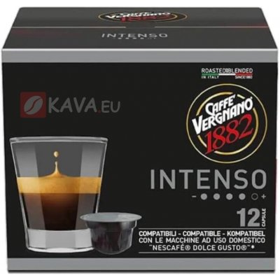 Vergnano Intenso kapsle pro Dolce Gusto 12 ks – Sleviste.cz