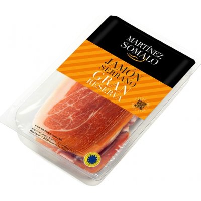 Martínez Somalo Jamón Serrano Gran Reserva plátky 500 g – Zboží Dáma