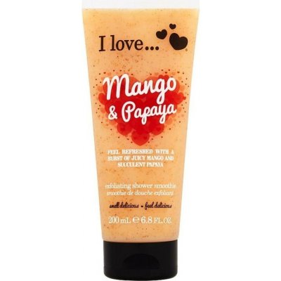 I Love Mango Papaya sprchový peeling 200 ml – Hledejceny.cz
