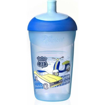 Tommee Tippee Explora netekoucí sportovní lahev modrá 360 ml