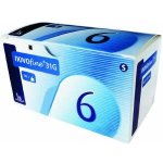 NOVOFINE JEHLA PRO INZ.PERA NOVOPEN A INNOVO VEL.0,25 x 6 mm/31G,100 – Sleviste.cz