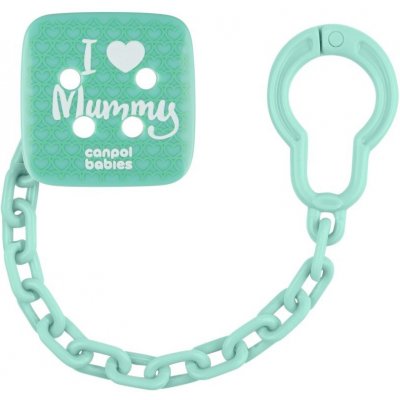 Canpol babies řetízek I Love Mummy šedá – Zboží Dáma