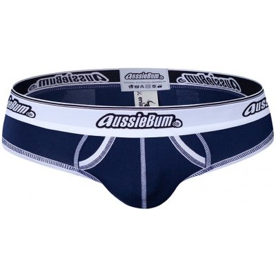 AussieBum pánské Push Up Slipy AussieBum Enlarge 2.0 Navy Brief modrá – Zboží Mobilmania