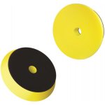 BOLL Leštící houba „DUO” otevřenými buňkami 150mm / 30mm středně měkká žlutá