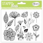 Aladine Gelová razítka Stampo Clear Kytičky a vlčí máky – Zboží Dáma