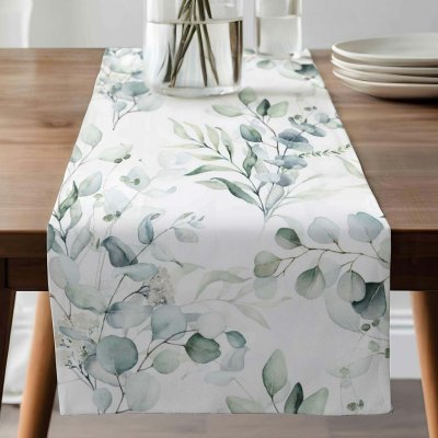 Darré Bavlněný běhoun Eukalyptus 43x140cm – Zboží Dáma