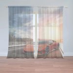 Záclony Sportovní auto 3: 2 ks - 150x250 cm - Sablio – Hledejceny.cz