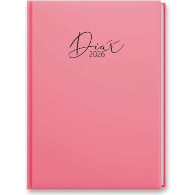 Baloušek Pastel A5 Týdenní 2026 růžový – Zboží Živě