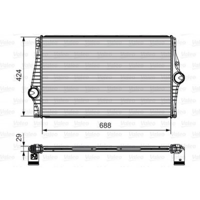 Chladič turba VALEO 818280 – Zboží Mobilmania