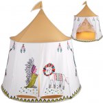 JOKO Dětský stan Tipi indiánský kulatý – Zbozi.Blesk.cz