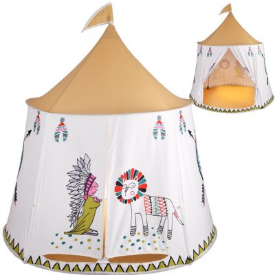 JOKO Dětský stan Tipi indiánský kulatý – Zbozi.Blesk.cz