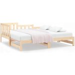 Petrashop 820741 Výsuvná masiv borovice / Hnědá – Sleviste.cz