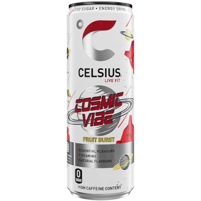 Celsius Cosmic Vibe Fruit Burst 355 ml – Zboží Mobilmania