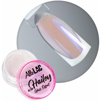 Aurora prášek A la Hailey se skleněným efektem AlleLac č. 5 modrý – Hledejceny.cz