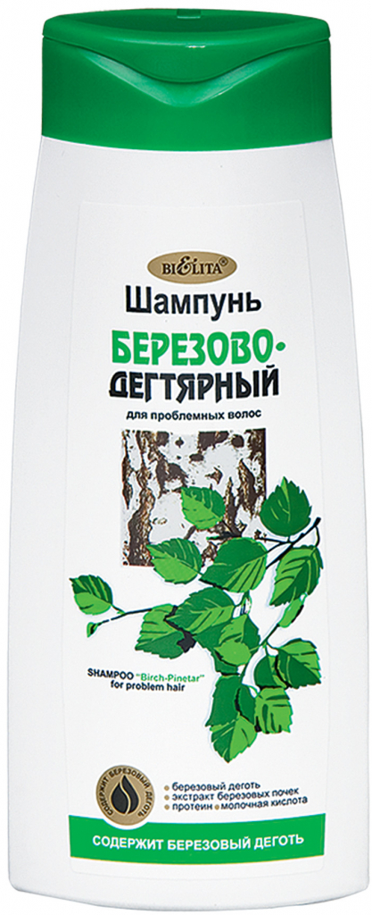 Belita-Vitex šampon březovo dehtový na problematické vlasy 480 ml