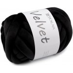Příze Marshmallow silná Velvet 500 g - Černá – Zboží Mobilmania
