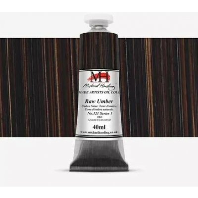 Michael Harding olejové barvy 40 ml raw umber 121 – Hledejceny.cz