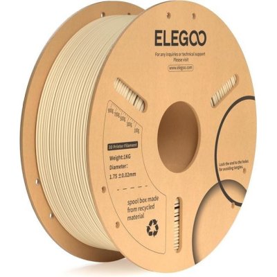 Elegoo PLA+ 1,75mm 1 kg Beige 50.203.0235 – Zboží Živě