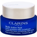 Přípravek na vrásky a stárnoucí pleť Clarins Multi-Active (Revitalizing Night Cream) revitalizační noční krém proti jemným vráskám pro normální a suchou pleť 50 ml
