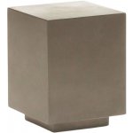 Kave Home Rustella 35 x 35 cm Šedý cementový odkládací stolek – Hledejceny.cz
