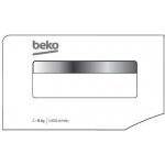 Beko 2449809229 Čelo násypky – Sleviste.cz