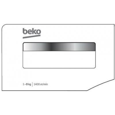 Beko 2449809229 Čelo násypky – Sleviste.cz