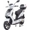 Elektrická motorka Racceway ® E-FICHTL®, bílý-lesklý s baterií 12Ah 250 W
